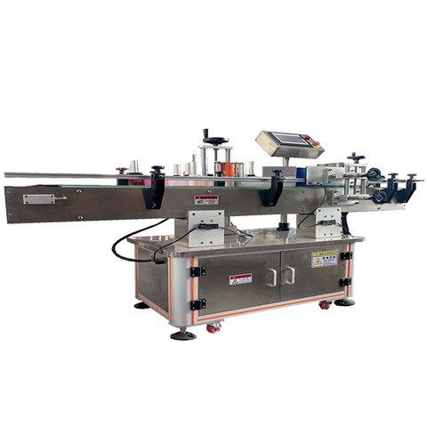 آلة الملصقات التجارية القياسية آلة لصق الزجاجات المستديرة الأوتوماتيكية 