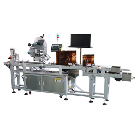 Xt-3510 آلة لصق الملصقات المزدوجة الأوتوماتيكية للزجاجة المسطحة والمربعة 