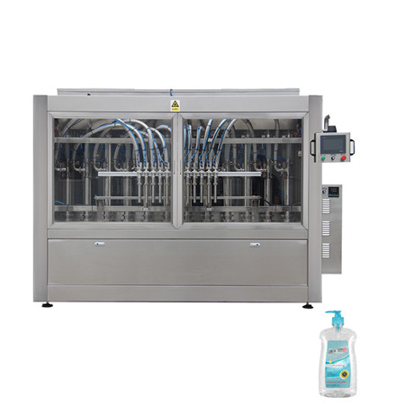 آلة تعبئة معجون سائل لزجاجة الماء الأوتوماتيكية معدات تعبئة وتغليف 