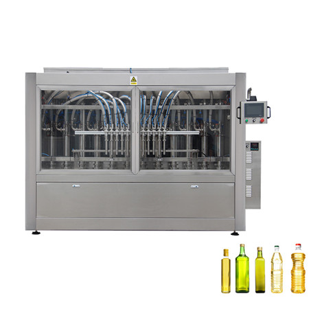آلة تعبئة الزجاجات السائلة الدوارة للمياه المعدنية عالية السرعة مع 18 رأسًا 