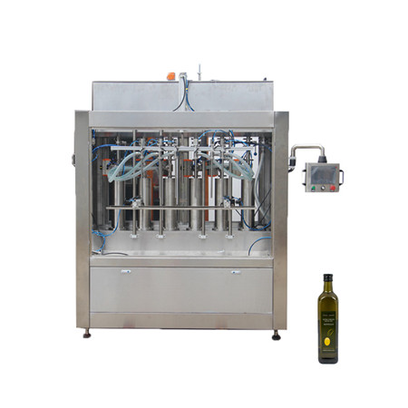 آلة تعبئة السوائل اللزجة الأوتوماتيكية للبلاستيك المعبأة في زجاجات السائل اللزج Cbd زيت الزيتون 